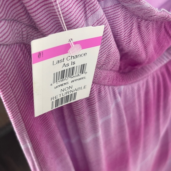 BP. Halter Top Pink & Purple Ombré Midi Dress size Medium NWT - Picture 5 of 7